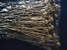 20 Silver tone Hairpins w/faux pearls  rhinestone accents Weddings/Prom NEW