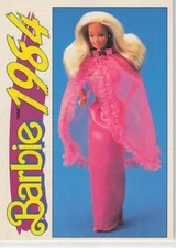 1991 Action/Panini Another First For Barbie 1984 #103 In The Pink! 2