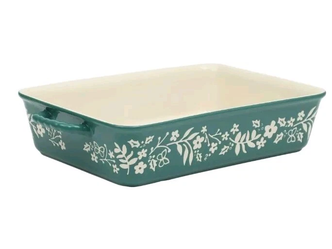 Pioneer Woman ~ MERRY MEADOWS Pattern~ 4.2 Quart ~ Rectangular ~ Ceramic Baker