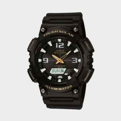 CASIO Herren Armbanduhr AQ-S810W-1B | Robuste Solarenergie, 100M Wasserdichti...