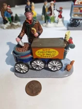 O’Well & Other Brands Christmas village figures Victorian Chestnut Vendor Dv126