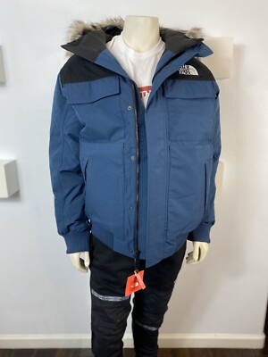 north face gotham jacket blue
