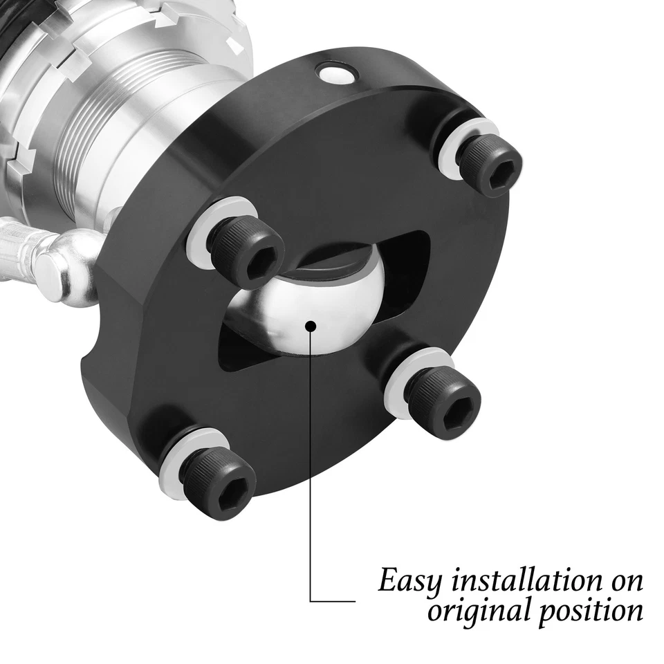 Front Shocks(0-3"Lift) Adjustable/21 Section For 2005-UP Toyota Tacoma - Image 4 of 4