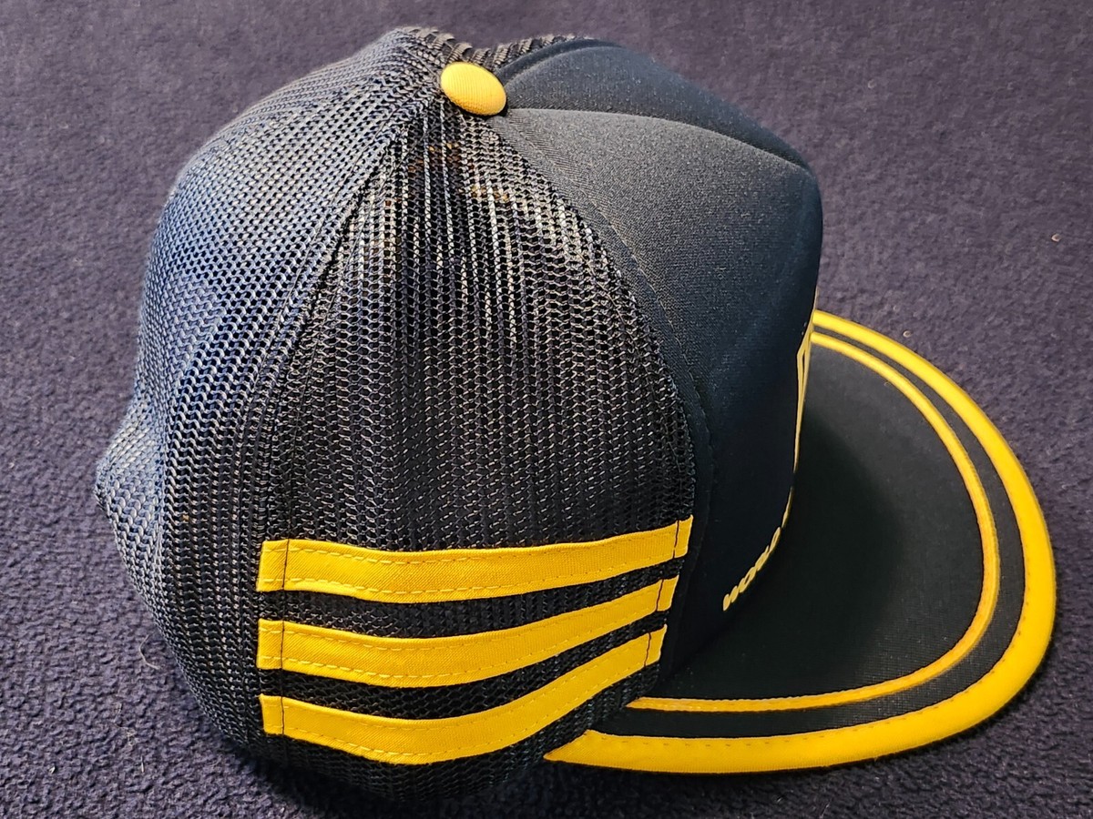 Vintage WWF WWE World Wrestling Federation Trucker hat Stripe