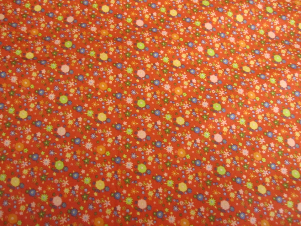 Cotton Calico Fabric by Jenni Calo for Connecting Threads Lime Yellow 1yd 33x42 - Image 2 of 4