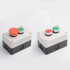 Start/Stop Push Button Switches Waterproof Self-reset Emergency Stop Switch