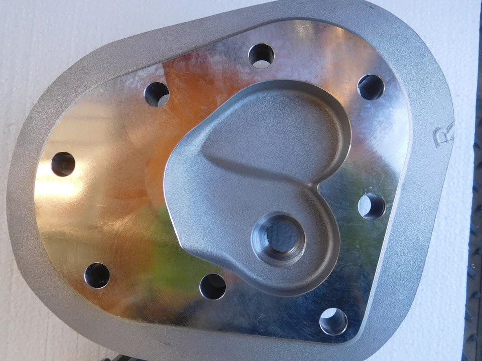 Harley Piezas NUEVO Juego de Cabezales de Aluminio Estilo WLDR Junta Ancha TODOS 45 Cabeza Plana WL, G Foto 2 de 4