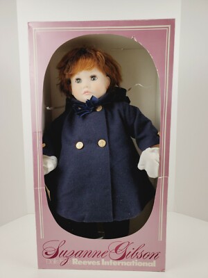 SUZANNE GIBSON 22 INCH DOLL SABRINA REEVES Rare Red Head Toddler Sailor