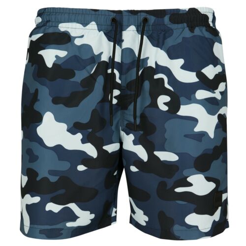 Urban Classics Camouflage Swimshorts  Allover Badehose Camo Swim Short Badeshose
