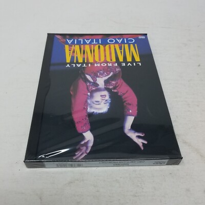 Madonna Live From Italy Ciao Italia DVD Brand New Factory Sealed