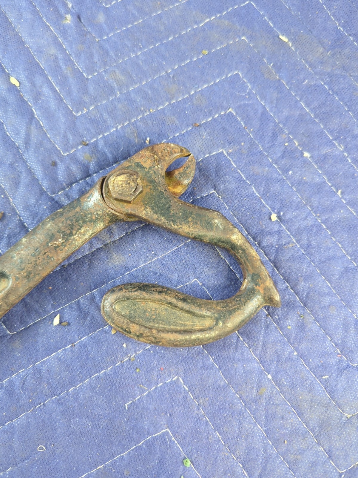 Union Hardware Cyclops Vintage Construction Nail Puller Demolition Tool