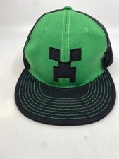 Jinx Minecraft Creeper Face Premium Youth Snap Back Hat
