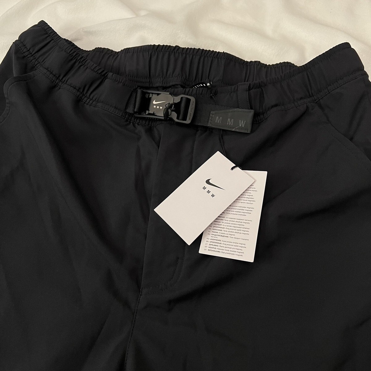 Nike x MMW x Nike Lab NRG Pants $250 Size Large Unisex Black