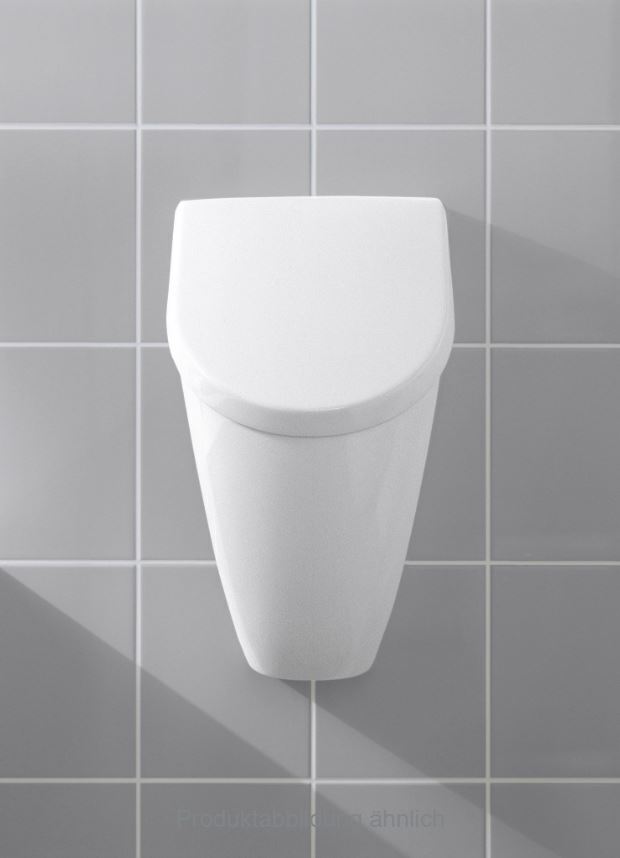 Urinal Pissoir VilleroyBoch Subway SoftClose Deckel CermicPlus 75130, 9956S101