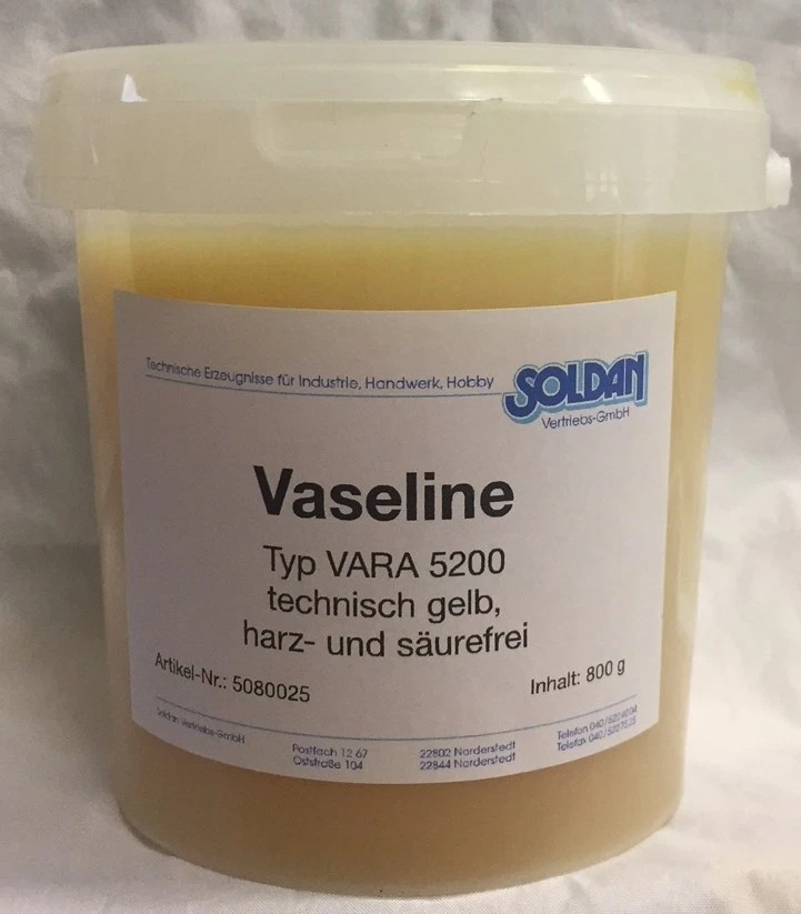Vaseline Typ 5200 technisch 800g Schmiermittel Korrosionsschutz Universalfett