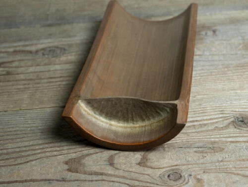 Antique Bamboo Tea Scoop with Gama Sennin Design Qing Dynasty, 19th-20th Century - Picture 6 of 13