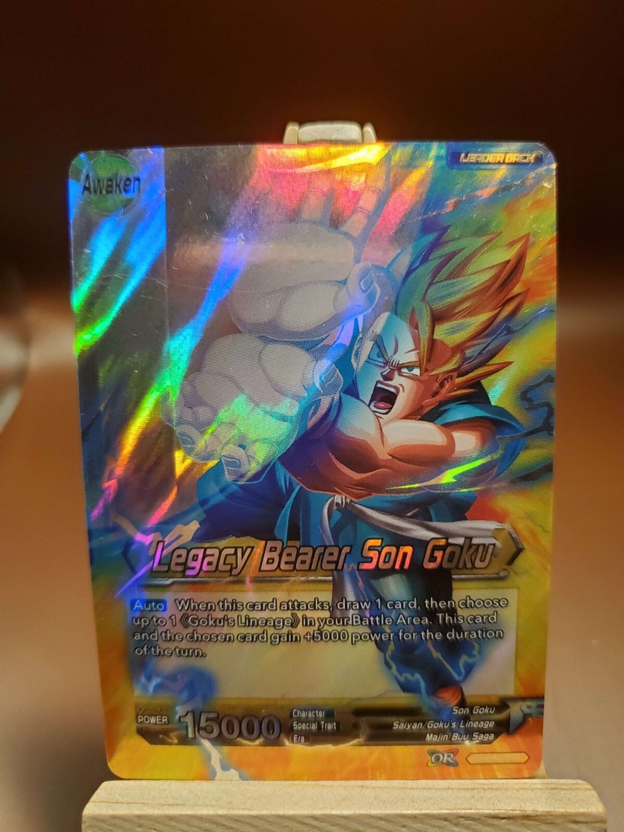 BT4-072 R Legacy Bearer Son Goku Holo Rare Dragon Ball Super LP | eBay