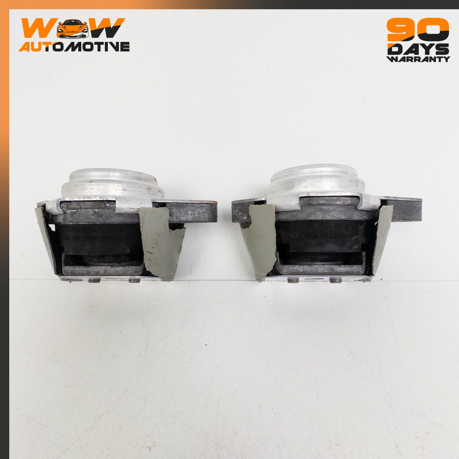 04-17 BENTLEY CONTINENTAL GTC LEFT RIGHT TRANSMISSION SUPPORT MOUNT BRACKET OEM