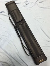 Vincitore 4 Butt 6 Shaft 4x6 Smooth Black Leatherette Cue Case By J&J