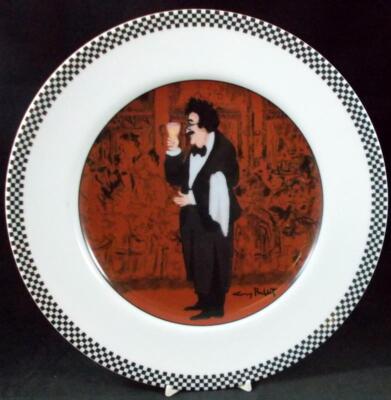 Guy Buffet Les Garcons Dinner Plate Design Number 5