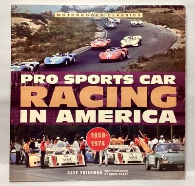 #ad Pro Sports Car Racing in America Friedman Motorbooks Classics 2004 PB $24.95