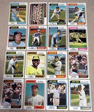 1974 Topps Baseball (Pick Choose Complete) Mid Grade