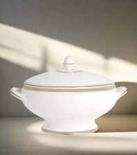 Christofle Malmaison Porcelain Vegetable Dish with Cover 7645310