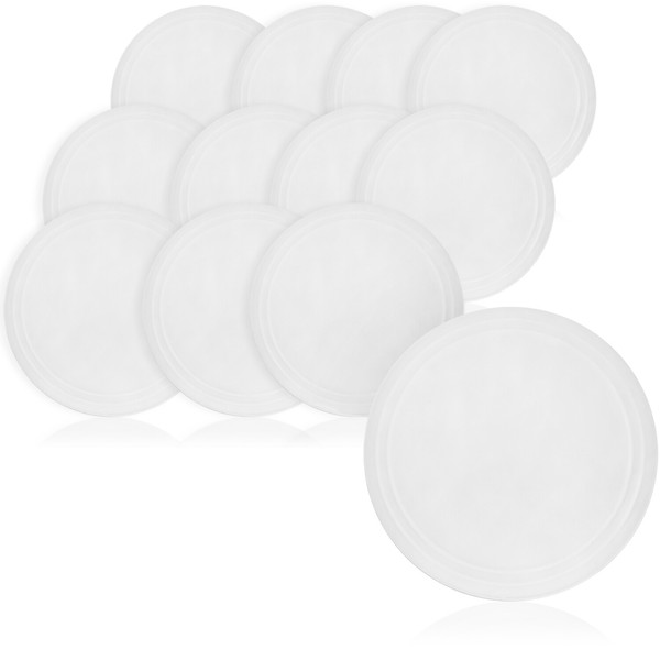 12X TüRstopper Aus Gummi - TüRpuffer Selbstklebend - TüRgriffschutz FüR Die Wand-image