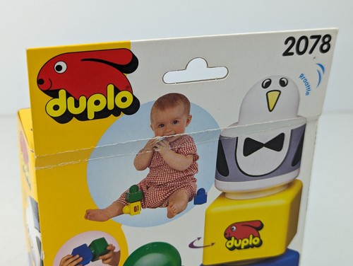LEGO Duplo Primo 2078 Stack N'Learn Rattle Shaker 6-24m | Vintage 1996 | NEW - Picture 6 of 9