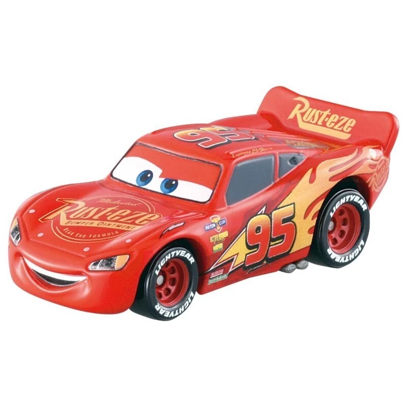 Takara Tomy Tomica 迪士尼皮克斯汽车 Lightning McQueen C-21 压铸全新带盒 — 第 2/3 张图片