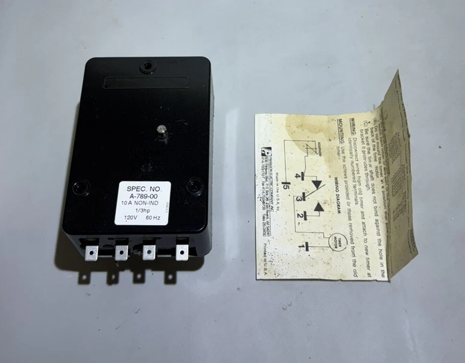 Temporizador de descongelación Frigidaire A-789-00 Foto 4 de 4