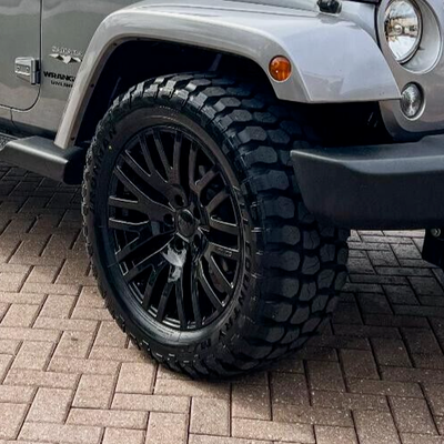 22 Inch Jeep Wheels With 33 Inch Tires For Jeep Wrangler 33s Vs 35s?