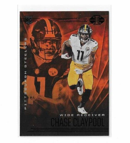 2020 Panini Illusions Orange RC #31 Chase Claypool Pittsburgh Steelers