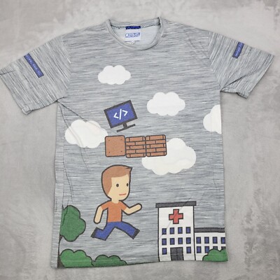 Chip Soft Shirt Men XL Computer Software Tech Developer All Over Print AOP Adult