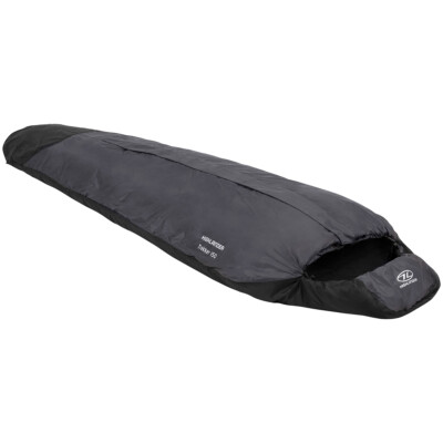 Highlander Trekker 150 Mummy Schlafsack Komfortabel 2 Saison Camping Charcoal