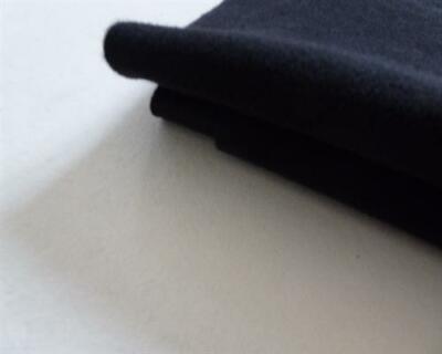 Elastischer Teppich für Boxen Lautsprecher  Filz Vließ schwarz 150 x 200 cm