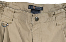 511 Tactical Beige Pants Mens 34x32 Durable 5.11 Cargo Heavy Duty Tapered Leg