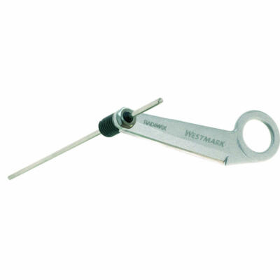 Westmark Rettich-/Spiralschneider mit langem Zentrierstab, Länge: 24 cm