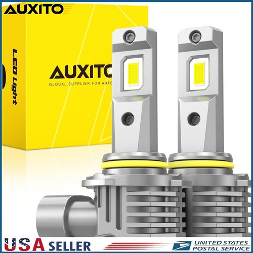 AUXITO 9006 HB4 LED Headlights Kit Combo Bulbs 6500K Low BEAM Super White Bright