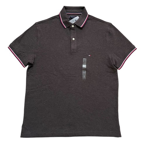 Tommy Hilfiger Para Hombre Secado Rápido Absorción Protección UV Rayas Inclinación Polo - Imagen 34 de 122