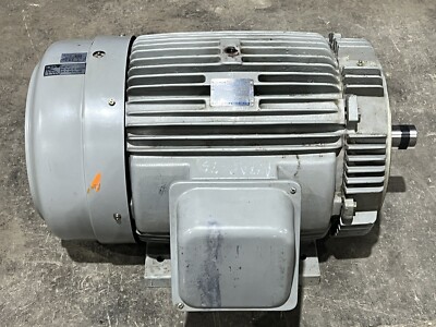  TECO AEHECF MAX-EI 3 PHASE 75 HP 55kW  INDUCTION MOTOR, Used, Free Ship 