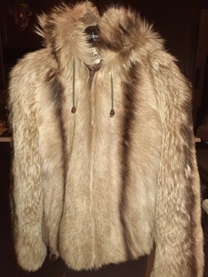 goat fur jacket