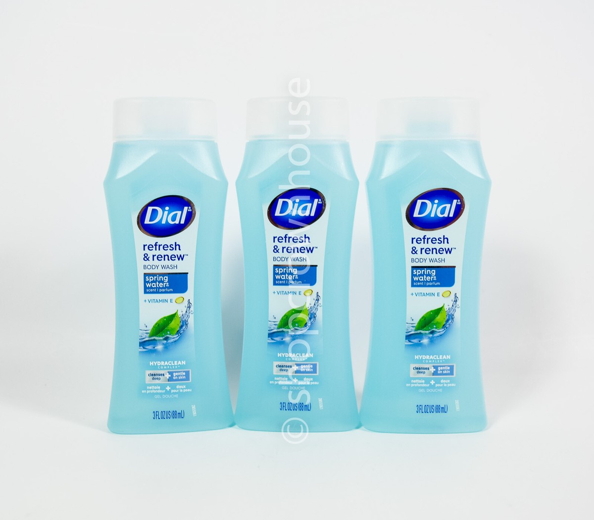 Dial Refresh Renew Body Wash SPRING WATERS fl oz Travel Size