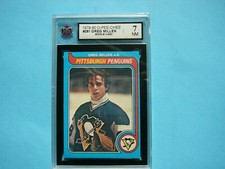 1979/80 O-PEE-CHEE NHL HOCKEY CARD #281 GREG MILLEN ROOKIE KSA 7 NM SHARP+ OPC . rookie card picture