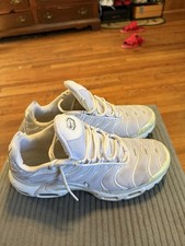 mens white nike air max plus tn NO INSOLES