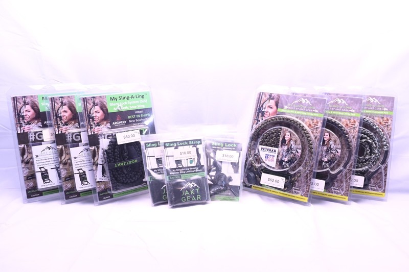 BELOW COST!!!!  Jakt Gear Sling and Hex ID LOT 42 New Items in this Lot!