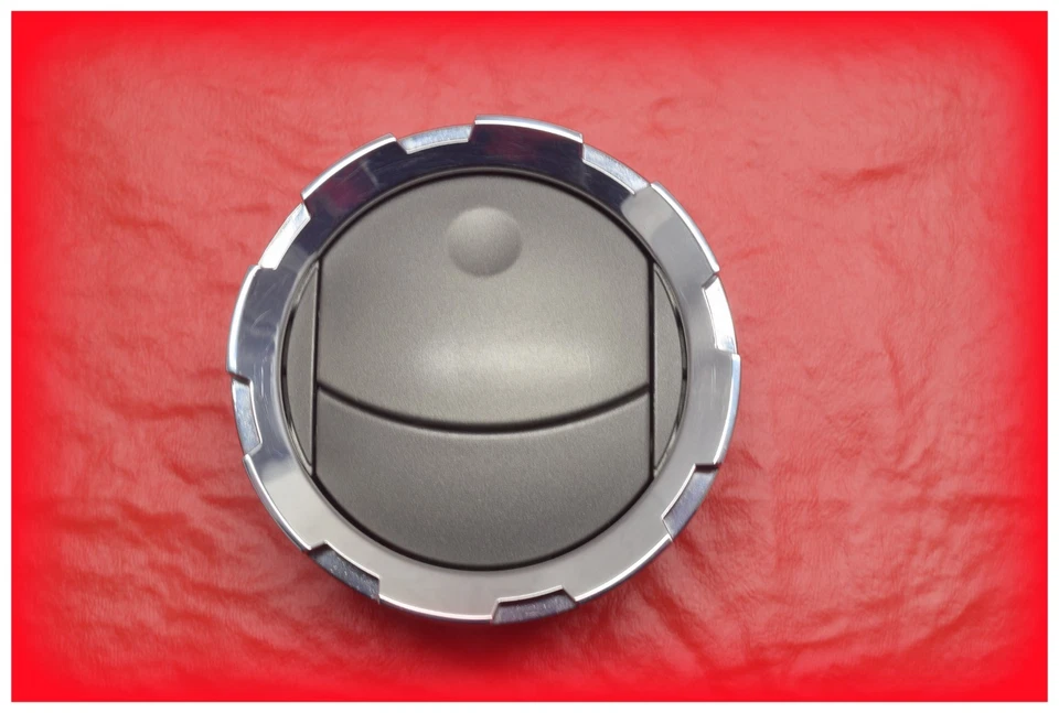 Ford F-250/F-350 Super Duty 2008-2016 tablero ventilaciones de aire acondicionado - plateado/cromo juego de 4 Foto 2 de 4