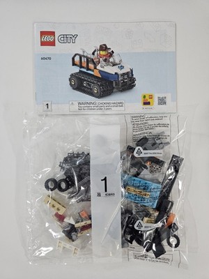 LEGO City 60470 Arctic Explorer Train Snow Tractor Only All