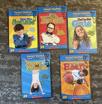 Smart Words Reader Body Book Lot Of 5
