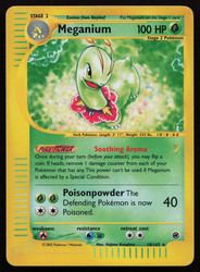 Meganium 18/165 Expedition Base Set Reverse Holo Rare